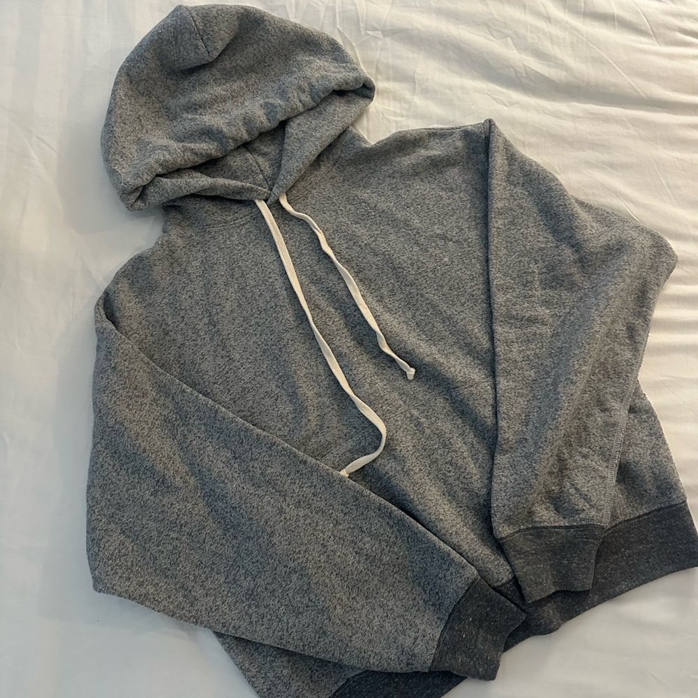 Handmade Unisex Gray Hoodie